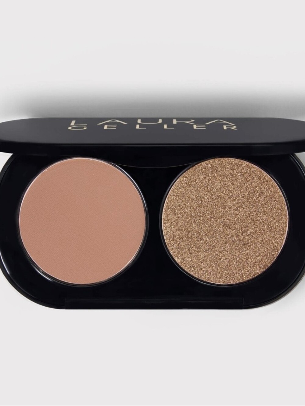 Laura Geller Double Shot Eyeshadow Duo: Natural Charm, .11oz, NIB